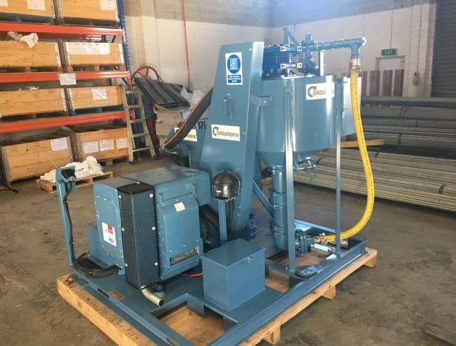 Colcrete Ltd CX4/10 diesel powered colloidal mixer/pump