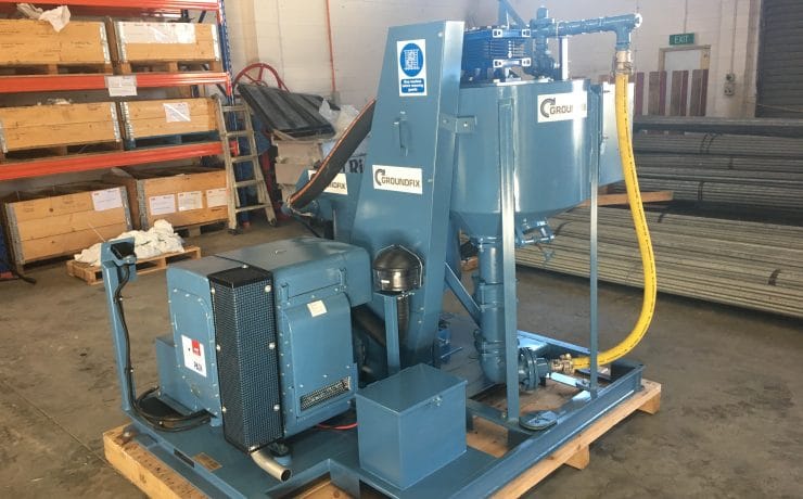 Colcrete Ltd CX4/10 diesel powered colloidal mixer/pump